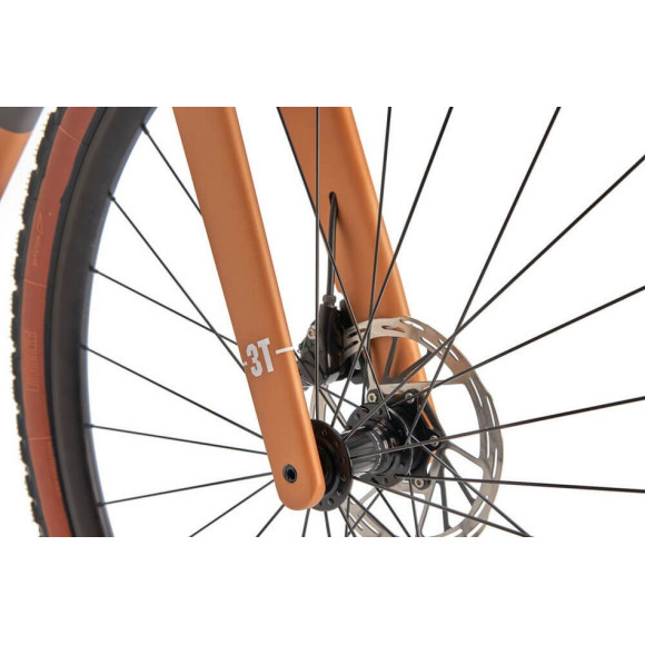 Bicicleta 3T Exploro Team Rival AXS 1X Sand 700c MARRÓN S