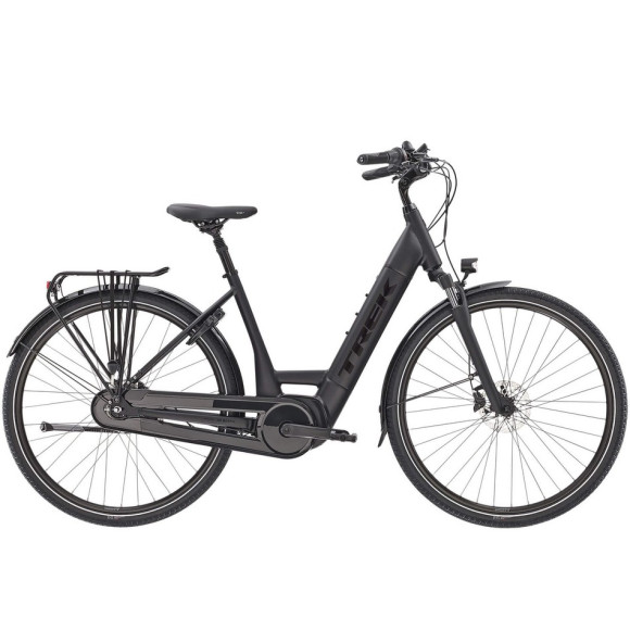 Bicicleta TREK District+ 6 Lowstep 500Wh 2022 NEGRO S