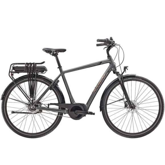 Bicicleta TREK District+ 1 400Wh 2022 GRIS M