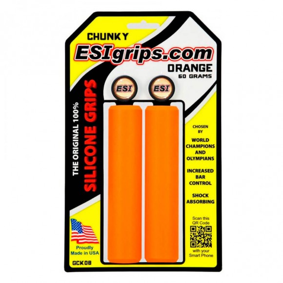 Puños ESIGRIPS Chunky naranja 