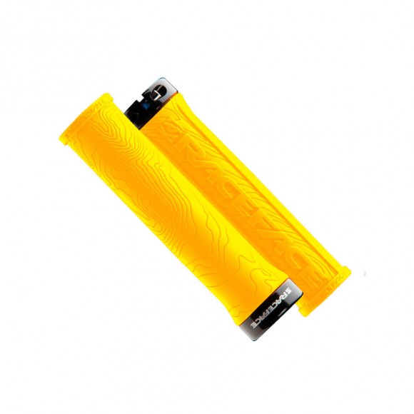 RACE FACE Half Nelson Single Lock yellow grips 