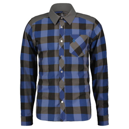 SCOTT Ms Trail Flow Check L SL 2022 Jersey BLUE S