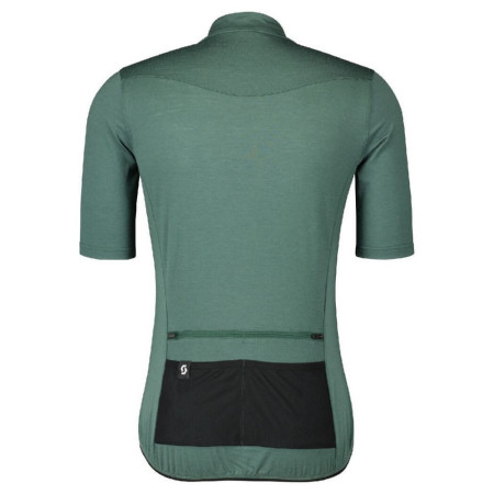 Maillot SCOTT Ms Gravel Merino SS 2022 VERDE S
