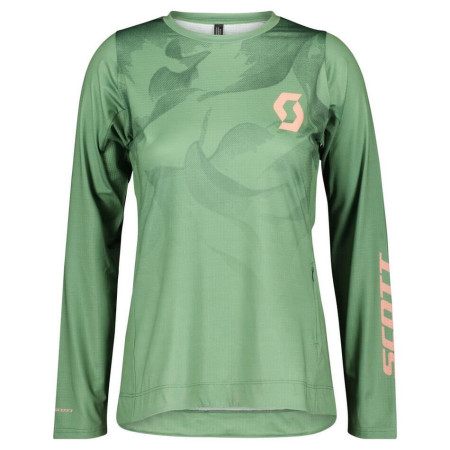 Maillot SCOTT WS Trail Vertic LS 2022 VERDE XS