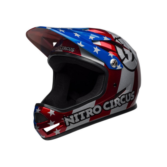 Casco BELL Sanction 2022 BLANCO ROJO S