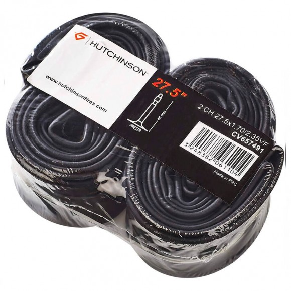 Pack 2 Cámaras HUTCHINSON 27.5 x 1.70-2.35 Presta 
