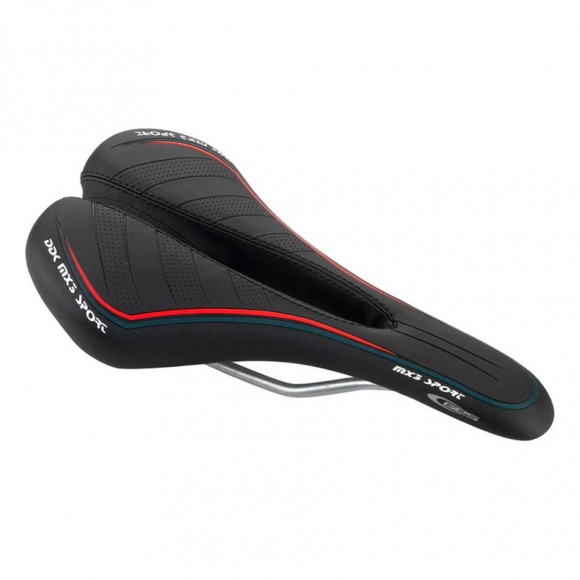 Sillín GES MX3 Sport Antiprostata negro 