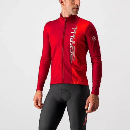 Maillot CASTELLI Traguardo FZ 2022 GRENAT M