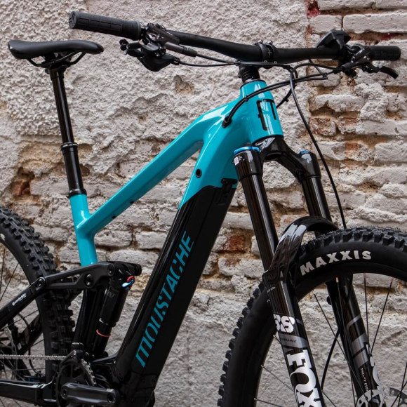 Bicicleta MOUSTACHE Samedi Game 6 LTD Frenos XT 4 Pistones AZUL S