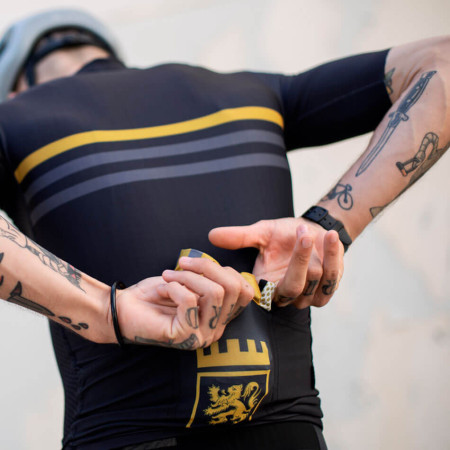 Maillot RACOR Customcycle Morcuera Short Edition Limitée 2023 LE NOIR XS
