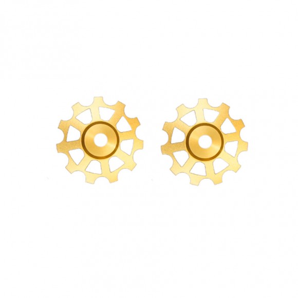 NOVA RIDE 11T Ceramic pulleys gold 