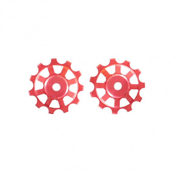 NOVA RIDE 11T Ceramic pulleys salmon 