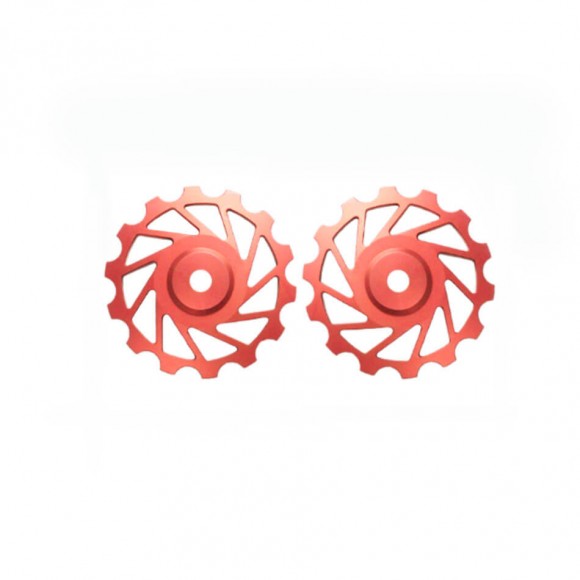 NOVA RIDE MTB 14T Ceramic pulleys salmon 