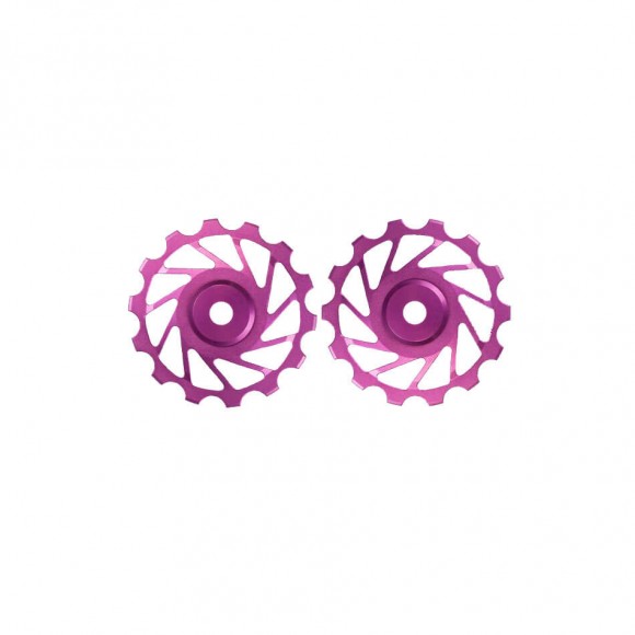NOVA RIDE MTB 14T Ceramic purple pulleys 