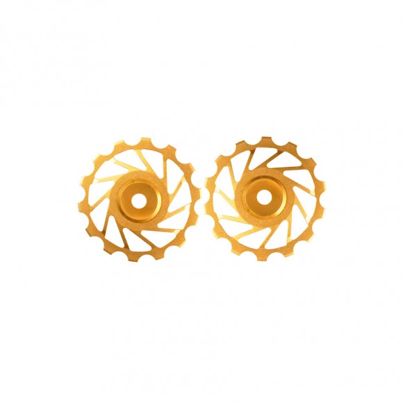 NOVA RIDE MTB 14T Ceramic pulley wheels gold 