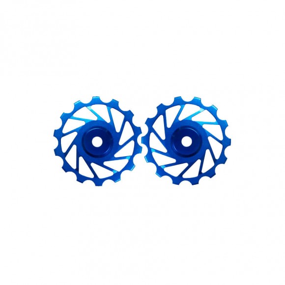 NOVA RIDE MTB 14T Ceramic blue pulley wheels 