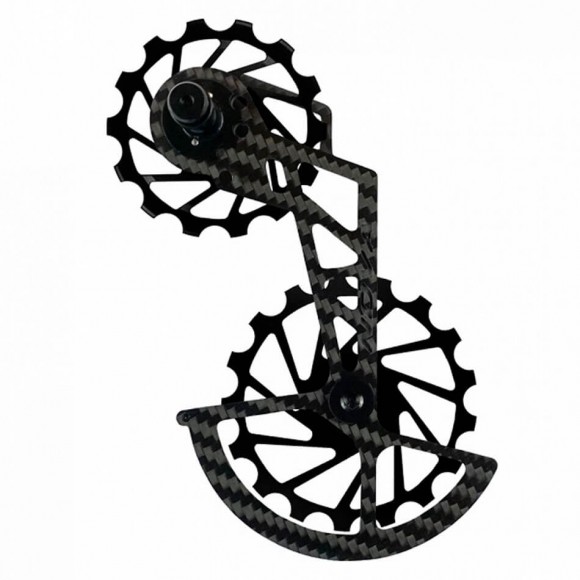 Sistema portapoleas NOVA RIDE SHIMANO Road 12S negro 