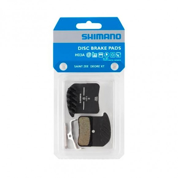 Pastillas de freno SHIMANO M8020 Resina Refrigerada 