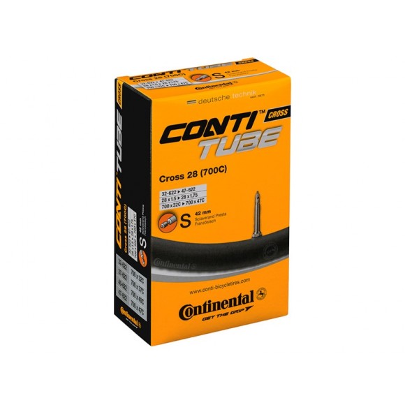 Cámara CONTINENTAL Cross 700x32 Presta 42mm 