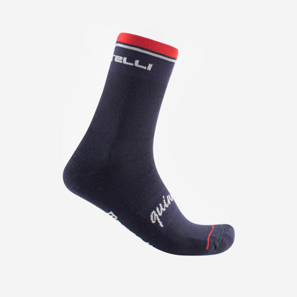 Calcetines CASTELLI Quindici Soft Merino 2023 AZUL LXL