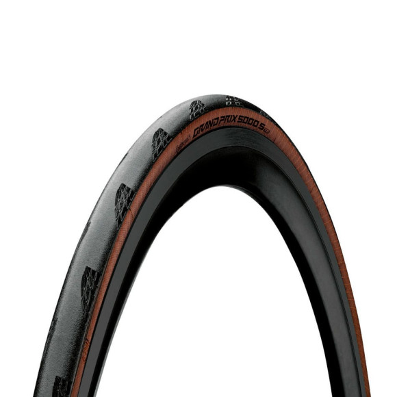 Pneu CONTINENTAL Grand Prix 5000S TR 700x28 Preto Transparente 