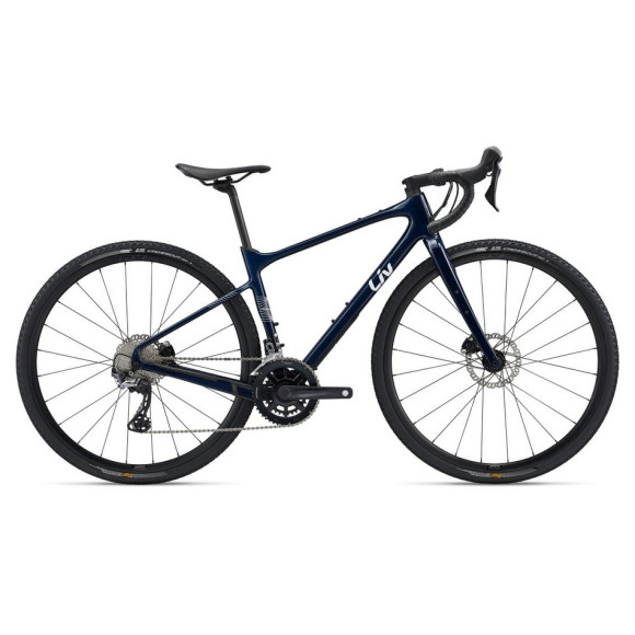 Bicicleta LIV Devote Advanced 2 2022 AZUL MARINO S