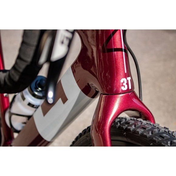Bicicleta 3T Exploro Primo Rival 1x11 Cherry GRANATE M