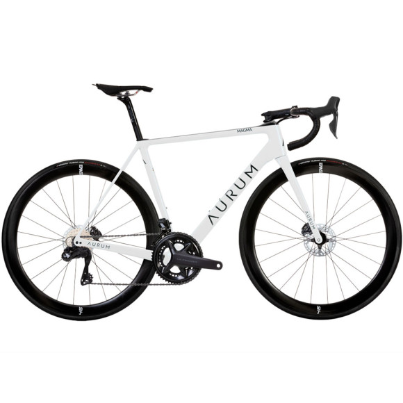 Bicicleta AURUM Essentia Shimano Ultegra Di2 Deda Enve Foundation 45 2023 BLANCO 48