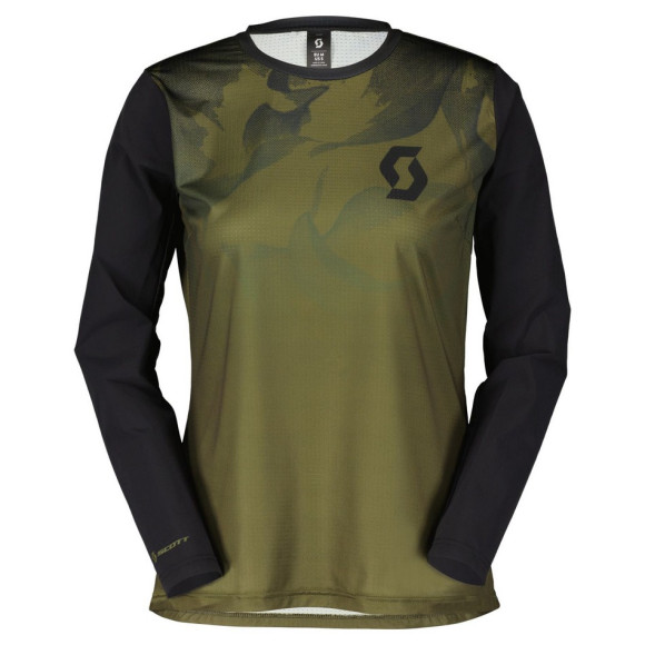SCOTT Maillot WS Trail Vertic LS 2023 VERT XS