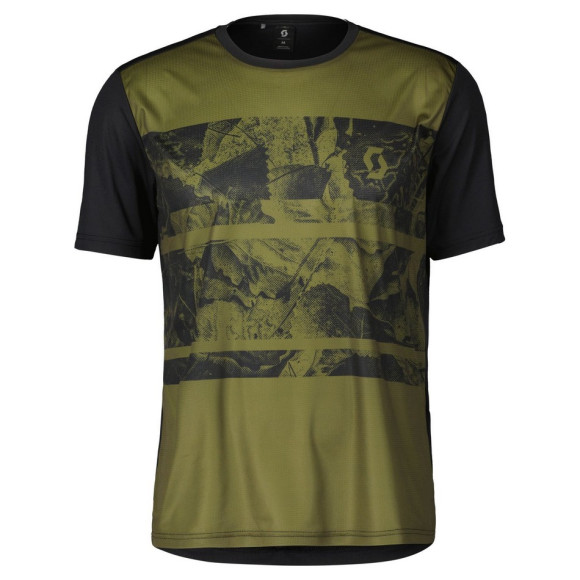 Maillot SCOTT MS Trail Flow SS 2023 VERDE S