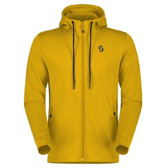 Veste zippée SCOTT MS Tech 2023 JAUNE S