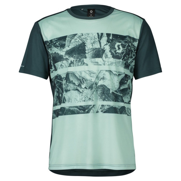 SCOTT Maillot manches courtes MS Trail Flow 2023 MENTHE S