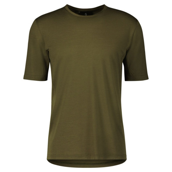 Maillot SCOTT MS Commuter Merino 2023 OLIVE S