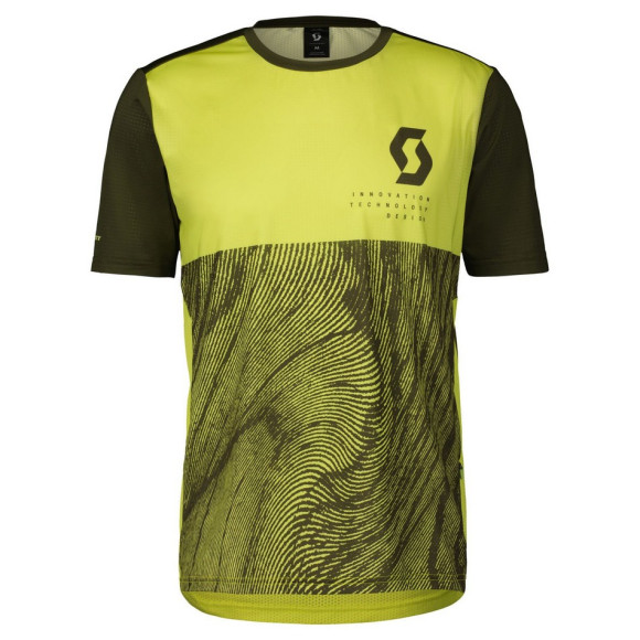 SCOTT MS Trail Vertic SS 2023 Jersey YELLOW S