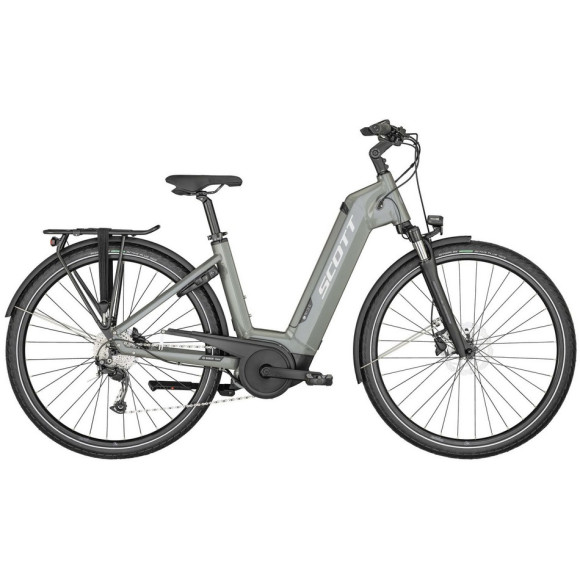 SCOTT Sub Active Eride 10 Unisex Bicycle 2023 SILVER XS