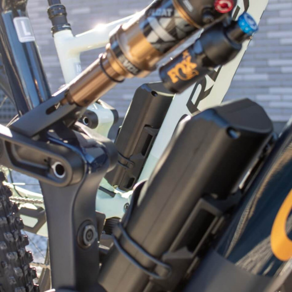 Bicicleta ORBEA Rise M10 2022 + batería extra Range Extender 252Wh ANTRACITA M