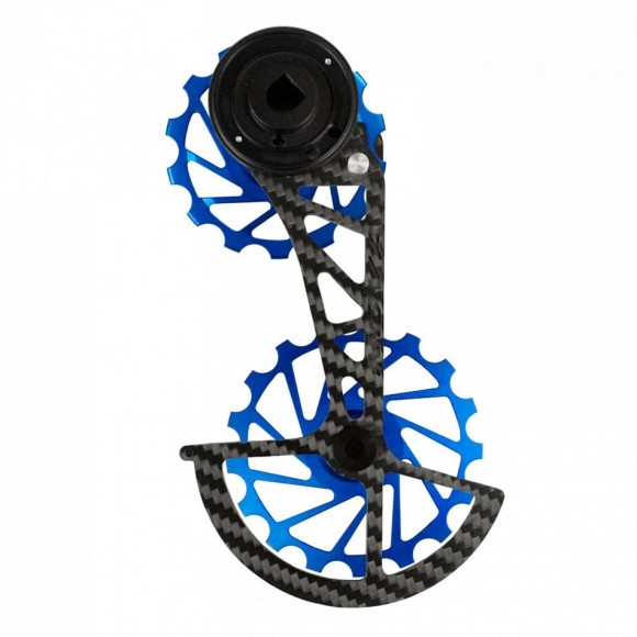 Sistema portapoleas NOVA RIDE SRAM AXS Red Force 12v azul 