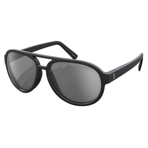 Gafas SCOTT Bass Polarized Black Grey Eco 