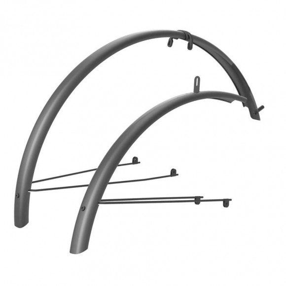 SYNCROS Road Endurance Mudguard Set For Al Cb Black 700 