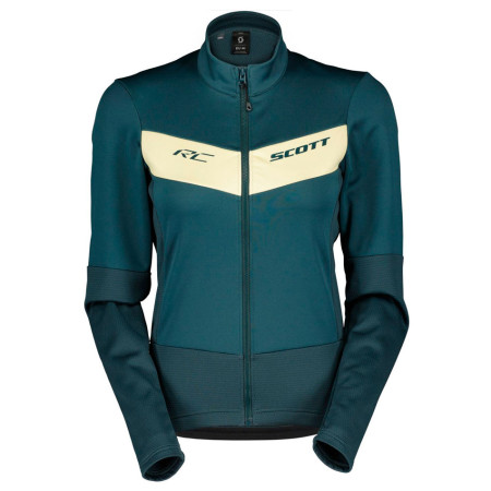 SCOTT Ws RC Warm Hybrid WB 2023 Jacket GREEN XS
