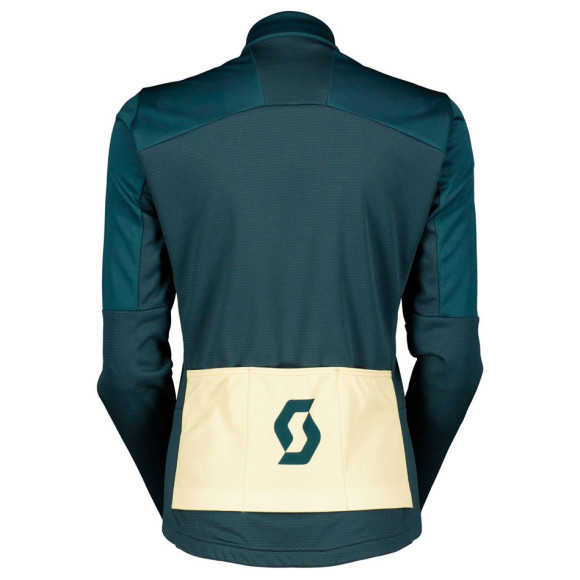 SCOTT Ws RC Warm Hybrid WB 2023 Jacket GREEN XS