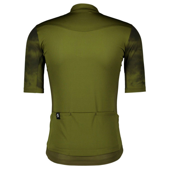 Maillot SCOTT Ms Gravel 10 SS 2023 OLIVA M