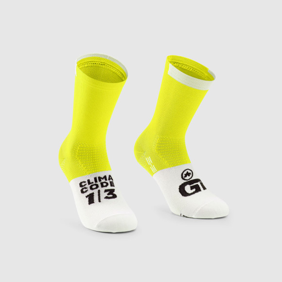 Calcetines ASSOS GT C2 2023 AMARILLO S