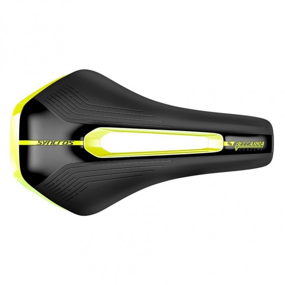 Sillín SYNCROS Belcarra V 1.5 Negro Amarillo 