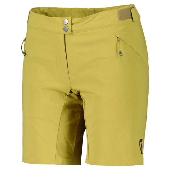 Calça SCOTT Ws Endurance LS Fit com almofada 2023 AMARELO XS