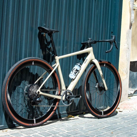 Bicicleta ENVE MOG RED AXS Foundation 45 BEIGE 54