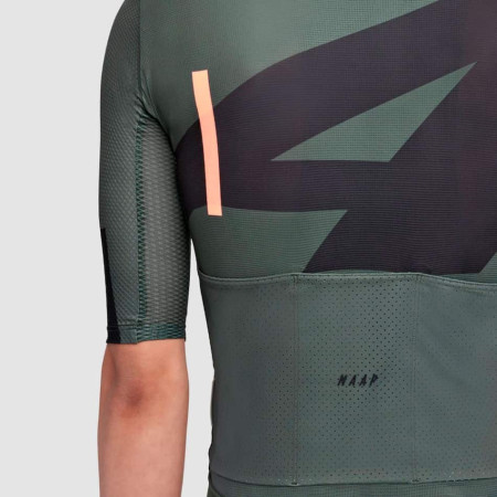 Maillot MAAP Evolve Pro Air NEGRO VERDE L