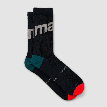 Calcetines MAAP Training NEGRO ROJO XS