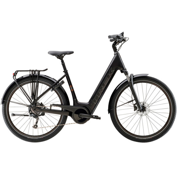 Bicicleta TREK Verve+ 3 Lowstep 545 Wh 2023 NEGRO M