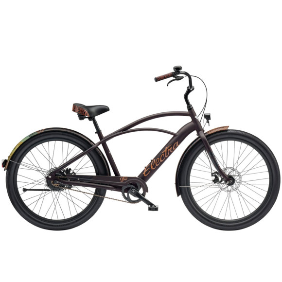 Bicicleta ELECTRA Kakau Cruiser Go 2024 MARRÓN M